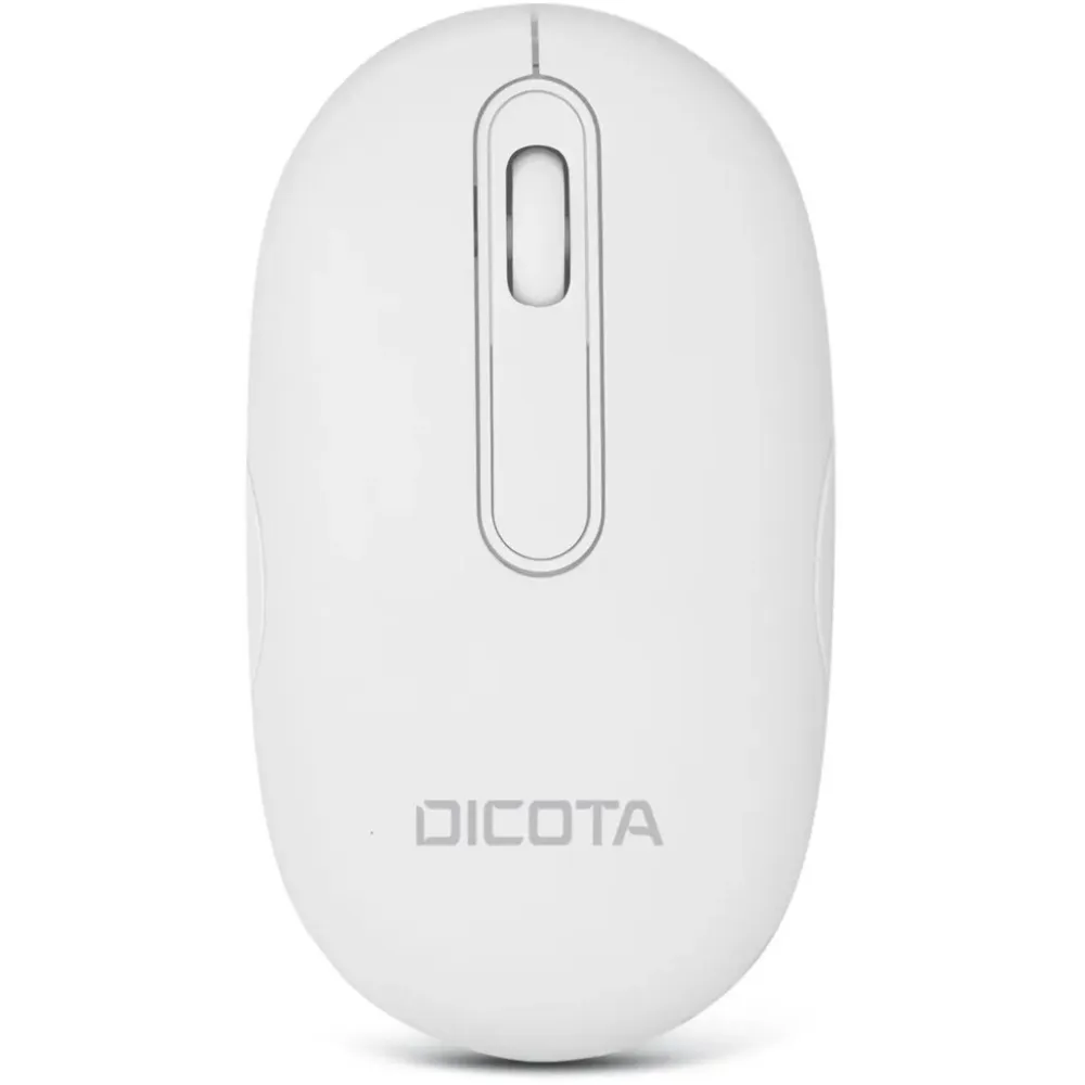 Mysz bezprzewodowa Dicota Wireless Mouse DESKTOP D32045 - Bluetooth, 2.4 GHz, 800|1200|1600 DPI, Biała