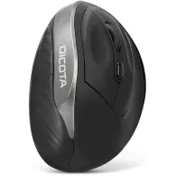 Ergonomiczna mysz bezprzewodowa Dicota Wireless Ergonomic Mouse RELAX D31981 - 2,4 GHz, 800|1200|1600 DPI, Czarna