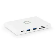 Replikator portów Dicota USB-C Portable 9-in-1 Docking Station D31729 - 2x USB-C, 3x USB-A, 1x HDMI, 1x VGA, 1x RJ-45