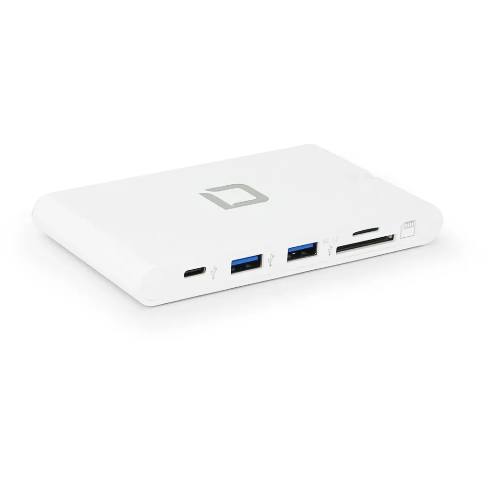 Replikator portów Dicota USB-C Portable 9-in-1 Docking Station D31729 - 2x USB-C, 3x USB-A, 1x HDMI, 1x VGA, 1x RJ-45