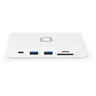 Replikator portów Dicota USB-C Portable 9-in-1 Docking Station D31729 - 2x USB-C, 3x USB-A, 1x HDMI, 1x VGA, 1x RJ-45
