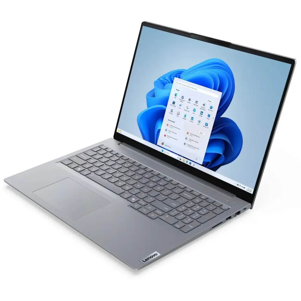 Laptop Lenovo ThinkBook 16 G9 IRL 21USHNKSRPB - Core 7 240H/16" WUXGA IPS/RAM 64GB/SSD 512GB + SSD 4TB/Szary/Windows 11 Pro - zdjęcie