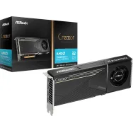 Karta graficzna ASRock AMD Radeon AI PRO R9700 Creator 32GB R9700 CT 32G - 32GB GDDR6, 4 x DisplayPort 2.1a