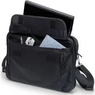 Torba na laptopa Dicota Value Toploading Kit 14-16 D30805-RPET - Mysz w zestawie, Poliester, Czarna