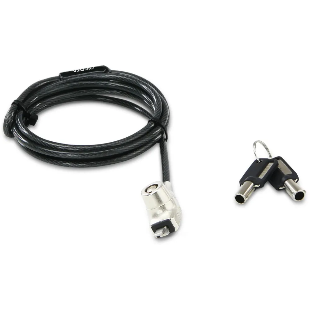 Linka zabezpieczająca Dicota Laptop Lock Nano D31940-V1 - do slotu 2,5 x 6mm, 1,5 m