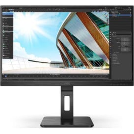 Monitor AOC Q27P2Q - 27"/2560x1440 (QHD)/75Hz/IPS/4 ms/pivot/Czarny