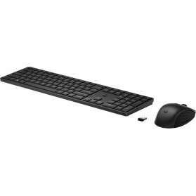Zestaw bezprzewodowy klawiatury i myszy HP 650 4R013AA - Czarny