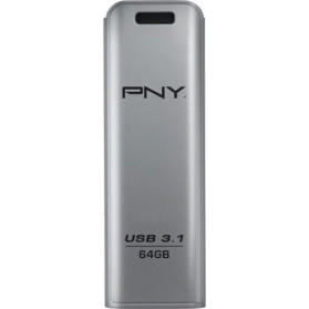 Pendrive PNY Elite Steel 3.1 64GB FD64GESTEEL31G-EF - Kolor srebrny