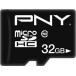 Karta pamięci PNY Micro SD Card Performance Plus 32GB HC Class 10 SD + adapter P-SDU32G10PPL-GE - Czarna