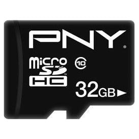 Karta pamięci PNY Micro SD Card Performance Plus 32GB HC Class 10 SD + adapter P-SDU32G10PPL-GE - Czarna