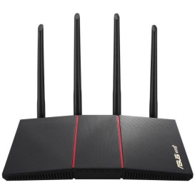 Router Wi-Fi ASUS RT-AX55 - AX1800|Dual Band|WiFi 6|1 x RJ45|4 x LAN 10/100/1000|4 anteny zewnętrzne