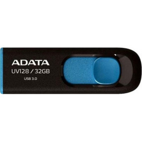 Pendrive ADATA UV128 32GB USB 3.0 0 AUV128-32G-RBE - Czarny, Niebieski