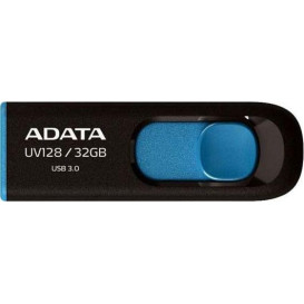 Pendrive ADATA UV128 32GB USB 3.0 AUV128-32G-RBE - Czarny, Niebieski