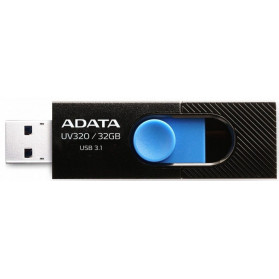 Pendrive ADATA UV320 32GB USB 3.1 AUV320-32G-RBKBL - Czarny, Niebieski