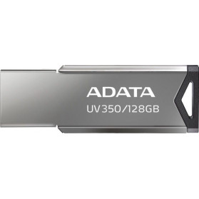 Pendrive ADATA UV350 128 GB USB 3.1 AUV350-128G-RBK - Kolor srebrny