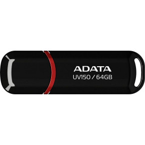 Pendrive ADATA UV150 64GB USB 3.0 AUV150-64G-RBK - zdjęcie poglądowe 1