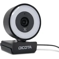 Kamera internetowa Dicota Webcam Ringlight 5MP D32066 - 5MP (2592 x 1944px)