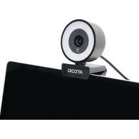 Kamera internetowa Dicota Webcam Ringlight 5MP D32066 - 5MP (2592 x 1944px)