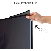 Filtr prywatyzujący Dicota Privacy Filter 2-way magnetic Universal (16:9) 24 D50060-2MG - 16:9, 24 cali