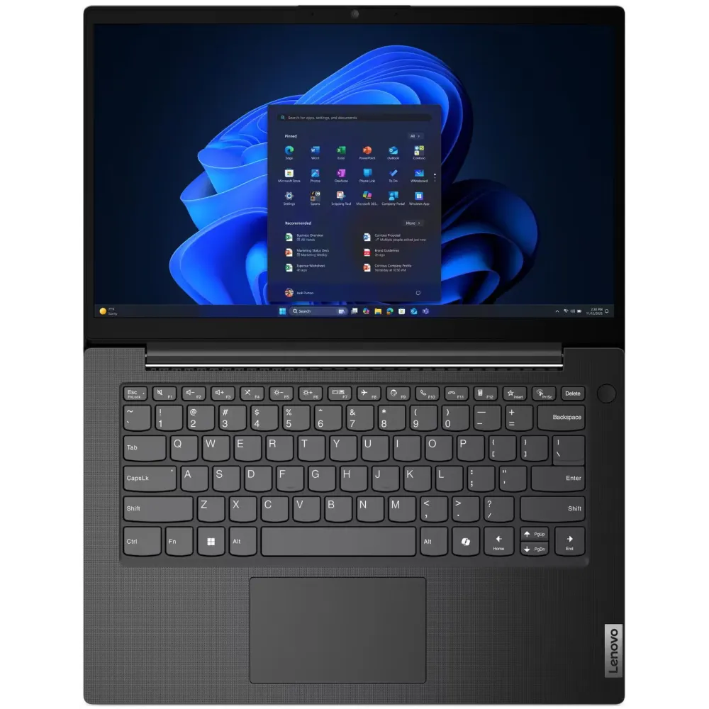 Laptop Lenovo V14 G6 ARP 83UT000KPB - Ryzen 3 110/14" Full HD/RAM 8GB/SSD 256GB/Windows 11 Pro/1 rok Carry-in - zdjęcie