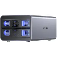 Obudowa Unitek 2 Bay USB-C RAID External Hard Drive Enclosure S1308C01-EU - RAID 0,1, na dyski 2,5" i 3,5", USB-C 3.2 Gen 2