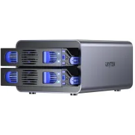 Obudowa Unitek 2 Bay USB-C RAID External Hard Drive Enclosure S1308C01-EU - RAID 0,1, na dyski 2,5" i 3,5", USB-C 3.2 Gen 2