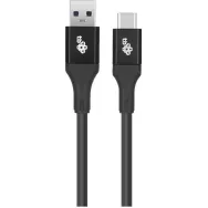 Kabel TB USB-A/USB-C M/M  AKTBXKU3CPREM2B - USB 3.2 Gen 1, Czarny