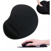 Podkładka żelowa pod mysz Gembird Ergopad MP-ERGO-01 - Czarna