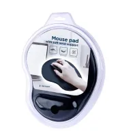 Podkładka żelowa pod mysz Gembird Ergopad MP-ERGO-01 - Czarna