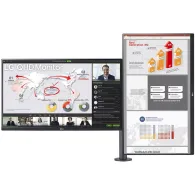 Monitor LG Ergo Dual 27QP88DP-BS 27QP88DP-BS.AEU, 27", 2560x1440 (QHD), 75Hz, IPS, 5 ms, Czarny | Sklep ITnes.pl, IT for BUSINES