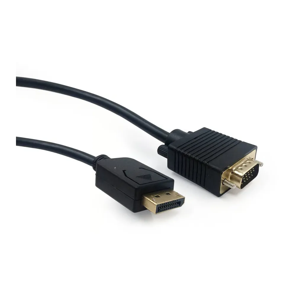 Kabel adapter Gembird CCP-DPM-VGAM-6 DisplayPort do VGA - 1,8m, Czarny