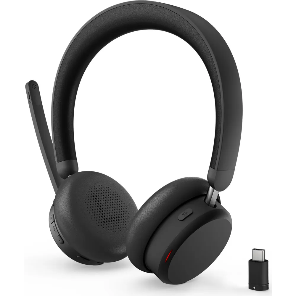 Zestaw słuchawkowy bezprzewodowy Lenovo Dual-Mode Wireless ANC Headset 6550 4XD1S19778 - USB-C, Teams