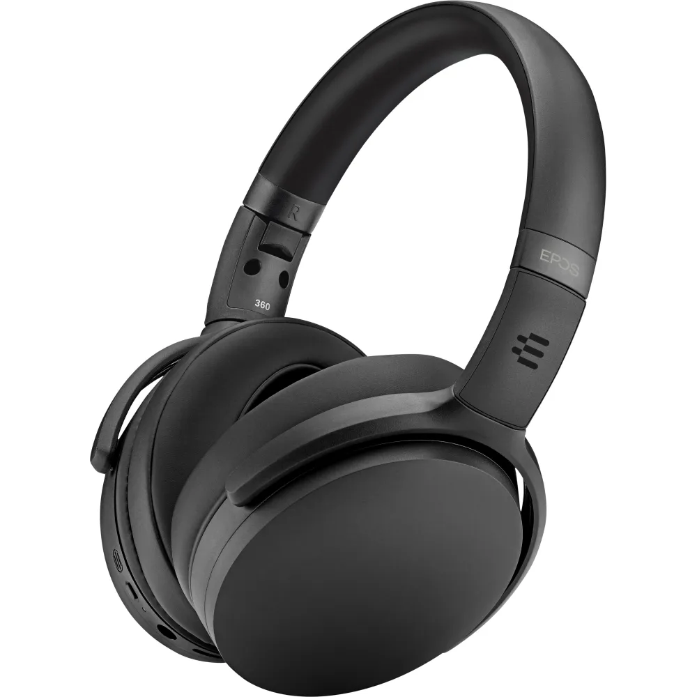 Zestaw słuchawkowy bezprzewodowy Lenovo EPOS ADAPT 361 4Z21P90188 - ANC, Bluetooth, USB-C, Czarne