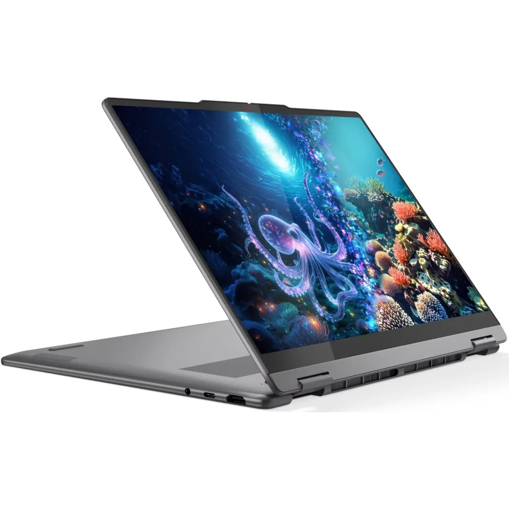 Zdjęcie produktu Laptop Lenovo Yoga 7 2-in-1 14ILL10 83JQ00AWPB - Core Ultra 7 258V/14" WQXGA+ OLED HDR MT/RAM 32GB/512GB/Szary/Win 11 Pro/2CI