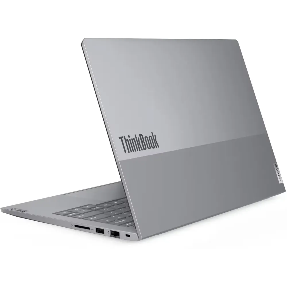 Laptop Lenovo ThinkBook 14 G9 IRL 21UYY521HPB - Core 7 240H/14" WUXGA IPS/RAM 64GB/SSD 1TB + SSD 4TB/Szary/Windows 11 Pro - zdjęcie
