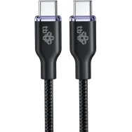 Kabel TB Glamour USB-C AKTBXKUCCGLA15B - USB 2.0, 60W, 1,5m, Czarny