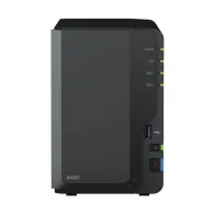 Serwer NAS Synology DiskStation DS223-32T-10-2 - Tower/Realtek RTD1619B/2 GB RAM/32 TB/2 wnęki/hot-swap/2 lata Carry-in