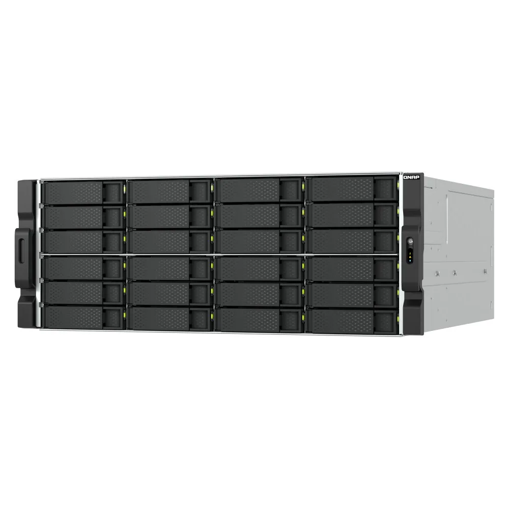 Zdjęcie produktu Serwer NAS QNAP Rack TS-H2477AXU-RP-R7-32G - Rack (4U)/Ryzen 7 Pro serii 7000 8-rdzeniowy/16-wątkowy taktowanie do 5,3 GHz/32 GB RAM