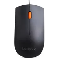 Mysz przewodowa Lenovo 300 Wired USB Mouse GX30M39704 - 1600 DPI, Czarna