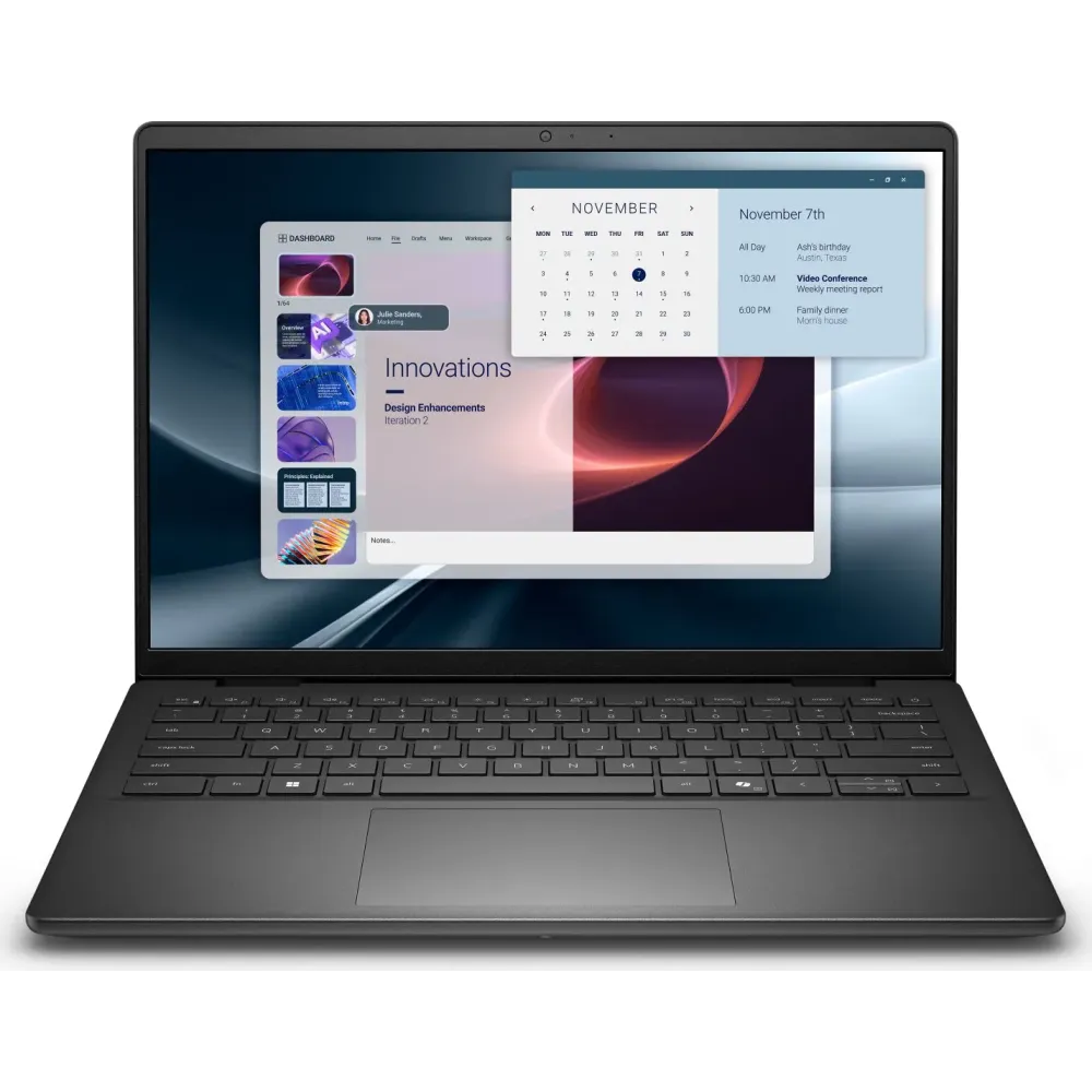 Laptop Dell Pro 14 Essential PV14255 PV14255_HWK_550 - Ryzen 7 250/14" WUXGA IPS/RAM 16GB/SSD 512GB/Windows 11 Pro/3 lata CI - zdjęcie