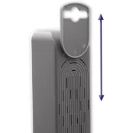 Listwa antyprzepięciowa zasilająca Qoltec 50288 - 4 gniazd, 1,8 m, Biała