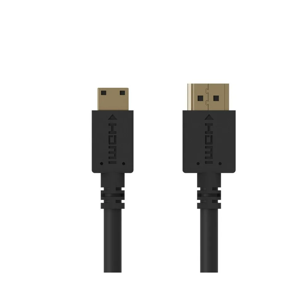 Kabel Gembird mini HDMI do HDMI 2.0 CC-HDMI4C-6 - 1,8 m, 4K 60Hz, Czarny