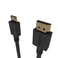 Kabel Gembird mini HDMI do HDMI 2.0 CC-HDMI4C-6 - 1,8 m, 4K 60Hz, Czarny