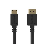 Kabel Gembird mini HDMI do HDMI 2.0 CC-HDMI4C-10 - 3 m, 4K 60Hz, Czarny