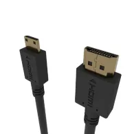 Kabel Gembird mini HDMI do HDMI 2.0 CC-HDMI4C-15 - 4,5 m, 4K 60Hz, Czarny