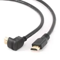 Kabel Gembird HDMI 2.0 CC-HDMI490-10 - 3 m, 4K 60Hz, 3D, Kątowa wtyczka, Czarny
