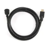 Kabel Gembird HDMI 2.0 CC-HDMI490-10 - 3 m, 4K 60Hz, 3D, Kątowa wtyczka, Czarny