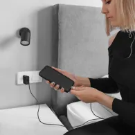 Ładowarka sieciowa Qoltec Super Quick PD USB-C 52376 - 1x USB-C, 20W, 5-12V, 1.67-3A, Czarna