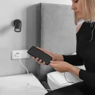 Ładowarka sieciowa Qoltec Super Quick PD USB-C 52375 - 1x USB-C, 20W, 5-12V, 1.67-3A, Biała