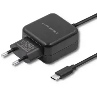 Ładowarka sieciowa Qoltec USB-C 50197 - 12W, 5V, 2,4A, USB-C, Czarna